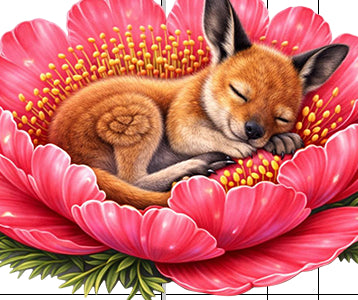 2026 Wooden Sleeping Aussie Animals